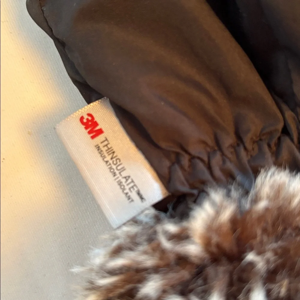Unbranded Thinsulate Black Quilted Gloves Est size L